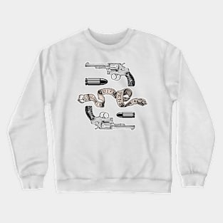 Belt with revolvers Crewneck Sweatshirt